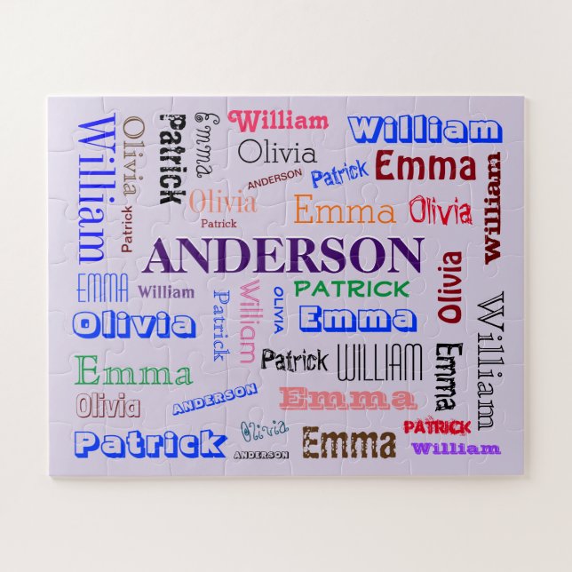 Family Wiedersehen Dazzzing Word Cloud (Horizontal)