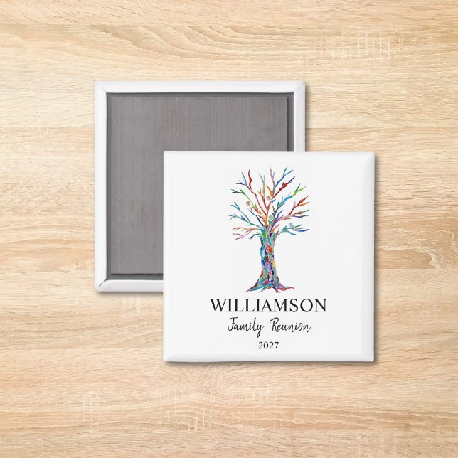 Family Wiedersehen Family Tree Magnet (Von Creator hochgeladen)