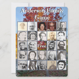 Family Wiedersehen Foto Game Colorful Fall Tree