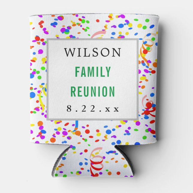 Family Wiedersehen Fvor Moderne Typografie Dosenkühler (Vorderseite)