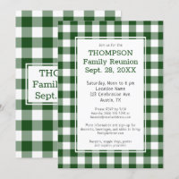 Family Wiedersehen Green White Buffalo Karo Party