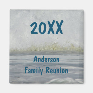 Family Wiedersehen Ocean Annual Summer Beach Urlau Magnet