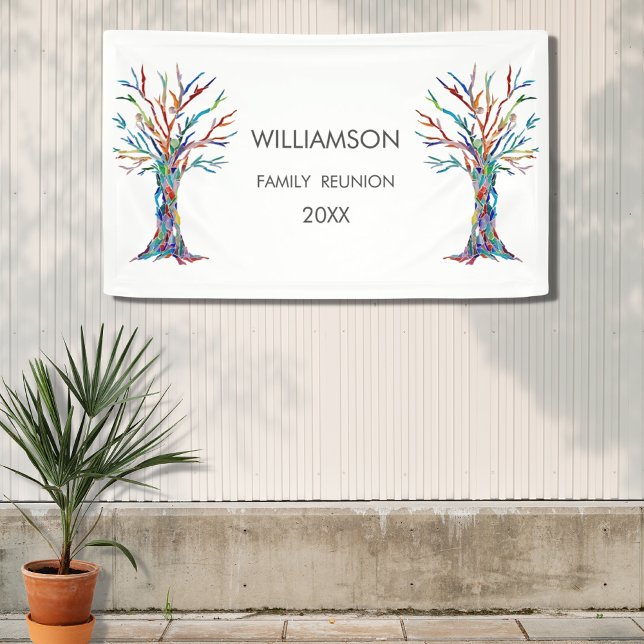 Family Wiedersehen Rainbow Family Tree Banner (Von Creator hochgeladen)