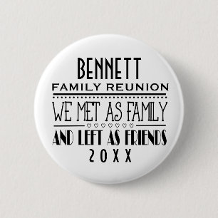 FAMILY WIEDERSEHEN SOUVENIR BLEIBT GIFT BUTTON