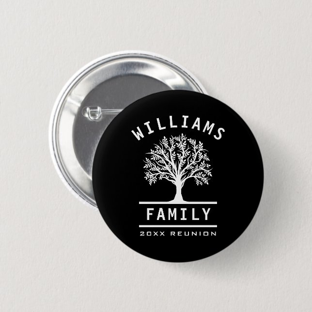 Family Wiedersehen Summer Vacacation Road Trip Tre Button (Vorne & Hinten)