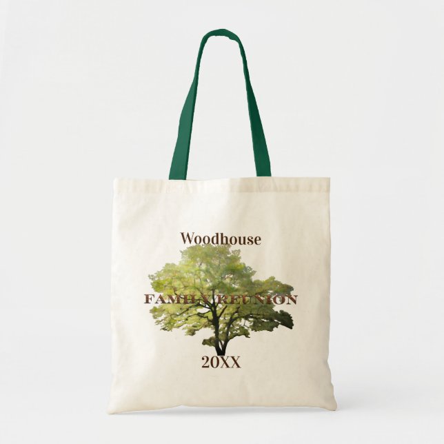 Family Wiedersehen Tree Tragetasche (Vorne)