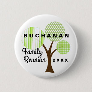 Family Wiedersehen Whimsical Button Souvenir Gesch