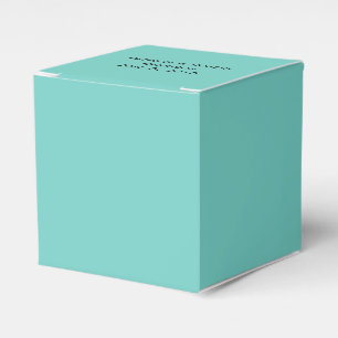 Famous Blue Wedding   Favor Box Geschenkschachtel