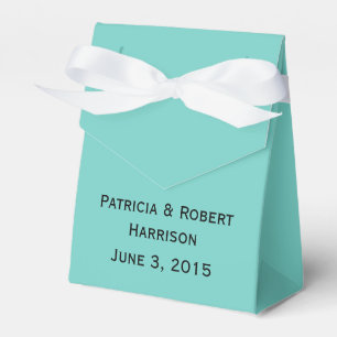 Famous Blue Wedding   Favor Box Geschenkschachtel
