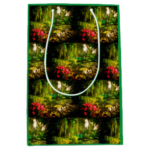 Famous Claude Monet Giverny Pond Lilies Mittlere Geschenktüte