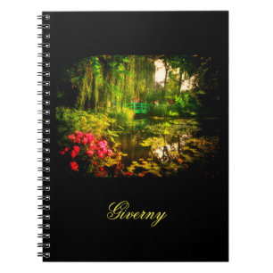 Famous Claude Monet Giverny Pond Lilies Notebook Notizblock