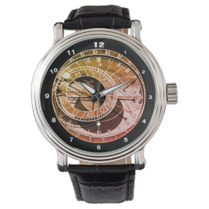 Famous Orloj & Astronomical Clock Prag / Czechia Armbanduhr