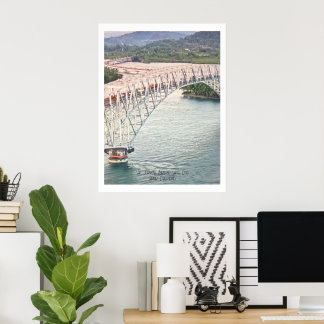 Famous San Juanico Bridge, Ph. -  Poster
