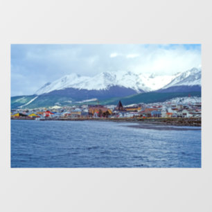 Famous Ushuaia - Tierra del Fuego, Argentinien Fensteraufkleber