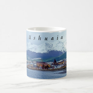 Famous Ushuaia - Tierra del Fuego, Argentinien Kaffeetasse
