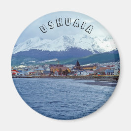 Famous Ushuaia - Tierra del Fuego, Argentinien Magnet
