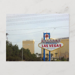 Famous Vegas Sign Postkarte
