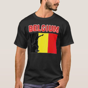 Fan Belgium National Team World Football Soccer Ch T-Shirt