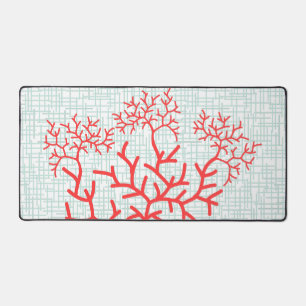 Fan Coral Designer Desk Mat Schreibtischunterlage
