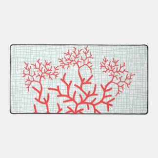 Fan Coral Designer Mat de bureau