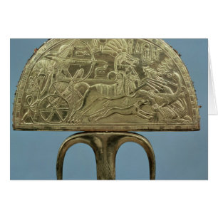 fan d'Autruche-plume de la tombe de