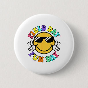 Fan Day Lächeln Face Teacher Kids Field Da Button