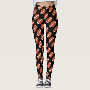 Fan de football féminin Cute Game Day Leggings