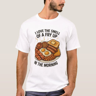 Fan de Fry-Up du matin – T-shirt Petit-déjeuner Br