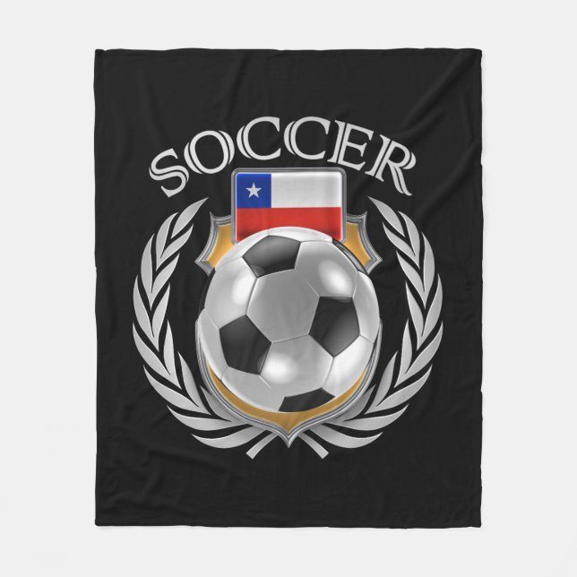 Fan-Gang des Chile-Fußball-2016 Fleecedecke (Vorderseite)