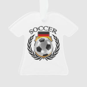 Fan-Gang Deutschland-Fußball-2016 Ornament