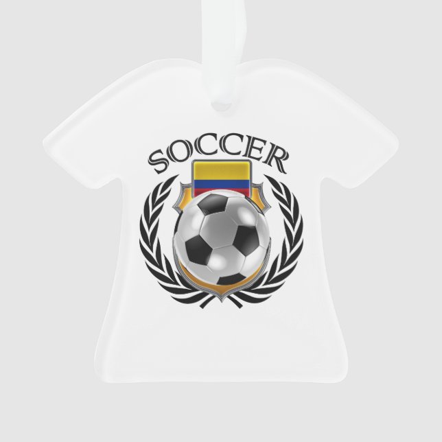 Fan-Gang Kolumbien-Fußball-2016 Ornament (Vorderseite)