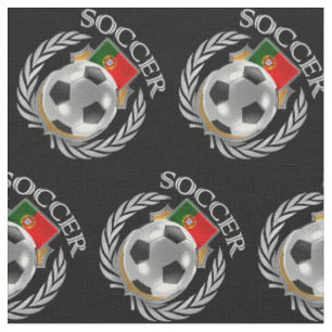 Fan-Gang Portugal-Fußball-2016 Stoff