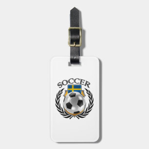Fan-Gang Schweden-Fußball-2016 Gepäckanhänger