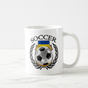 Fan-Gang Ukraine-Fußball-2016 Kaffeetasse