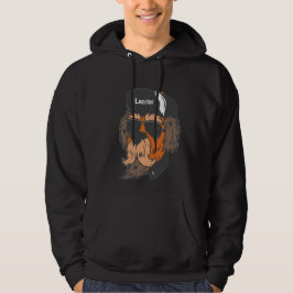 Fan-Hundeführer - cool schwarzes Design Hoodie