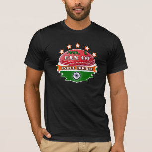 Fan No.1 des Indien-Kricket-T-Shirts T-Shirt