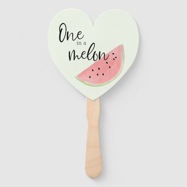 FAN One in the Melon Wassermelone Fächer (Vorderseite)