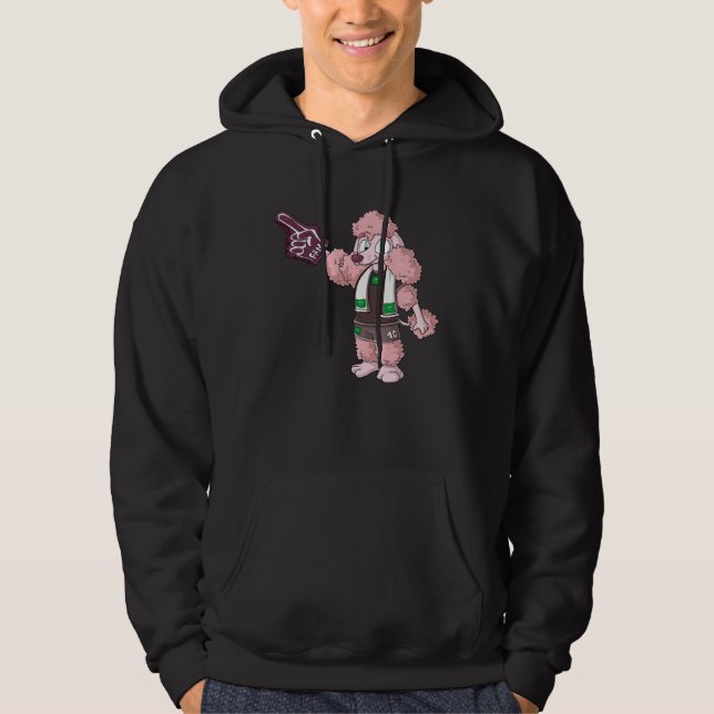 Fan Poodle Saudi Arabia Hoodie (Vorderseite)