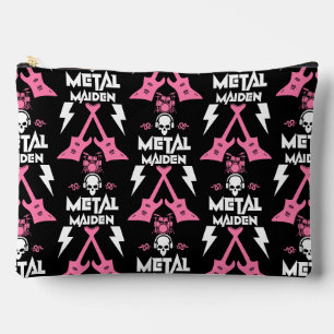 Fan von Heavy Metal Chick Zubehörtasche