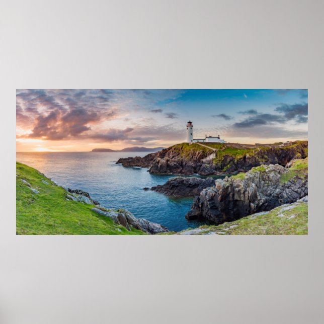 Fanad Head Lighthouse | Donegal, Irland Poster (Vorne)