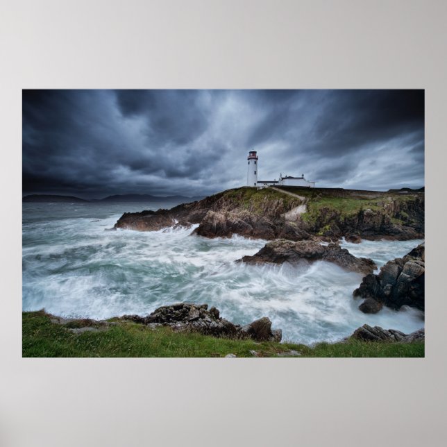 Fanad Head Lighthouse, Letterkenny, Irland Poster (Vorne)
