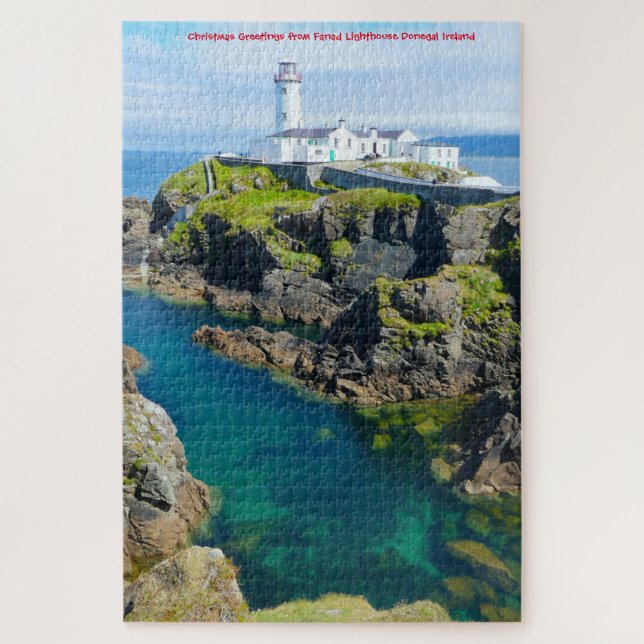 Fanad Lighthouse Donegal Irland. Jigsaw Puzzle (Vertikal)