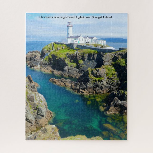 Fanad Lighthouse Donegal Irlande. Jigsaw Puzzle (Vertical)