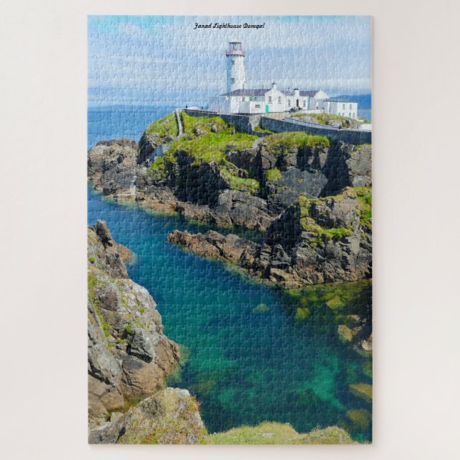 Fanad Lighthouse Donegal Irlande. Jigsaw Puzzle (Vertical)