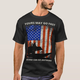 Fanboat-Airbootschiff Sempelboot T-Shirt