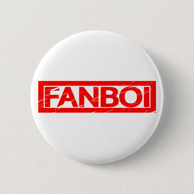 Fanboi-Briefmarke Button (Vorderseite)