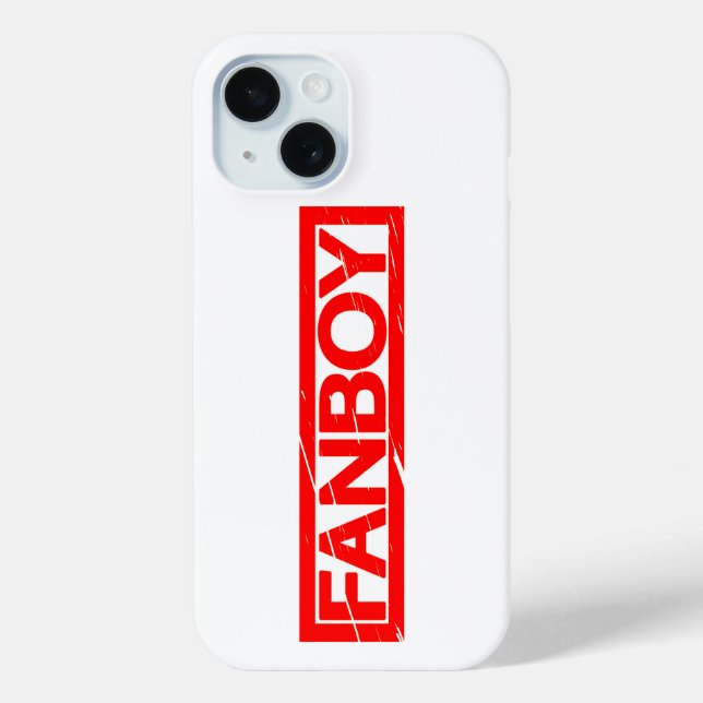 Fanboy-Briefmarke Case-Mate iPhone Hülle (Rückseite)