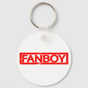 Fanboy-Briefmarke Schlüsselanhänger
