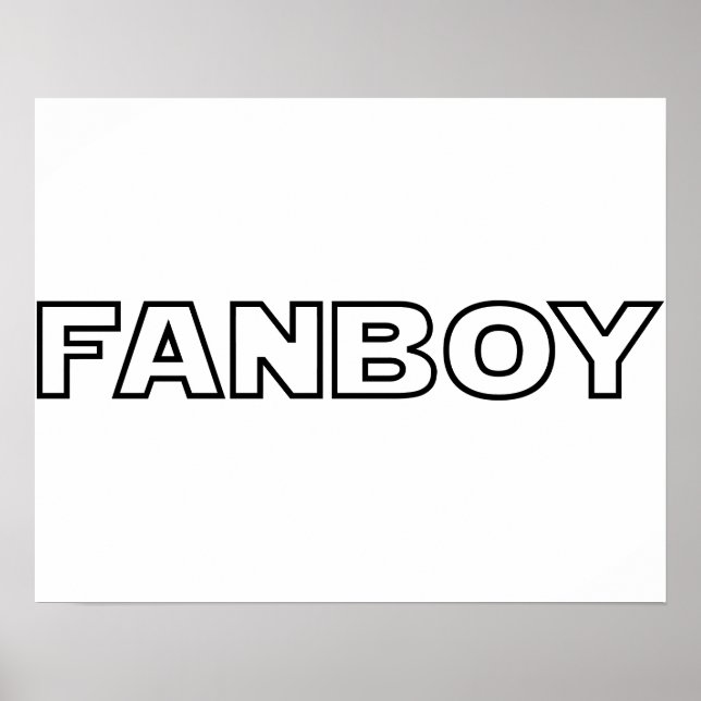 FANBOY POSTER (Vorne)