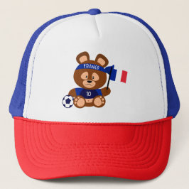 Fance Teddy Bear Truckerkappe
